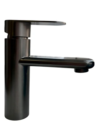 Смеситель для раковины однорычажный Lemen графит нержавейка LEMEN (арт. G11336H1)