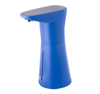 Изображение Диспансер для пены/жидкого мыла с USB подзарядкой пластик синий FASHUN (арт. A410-11)
